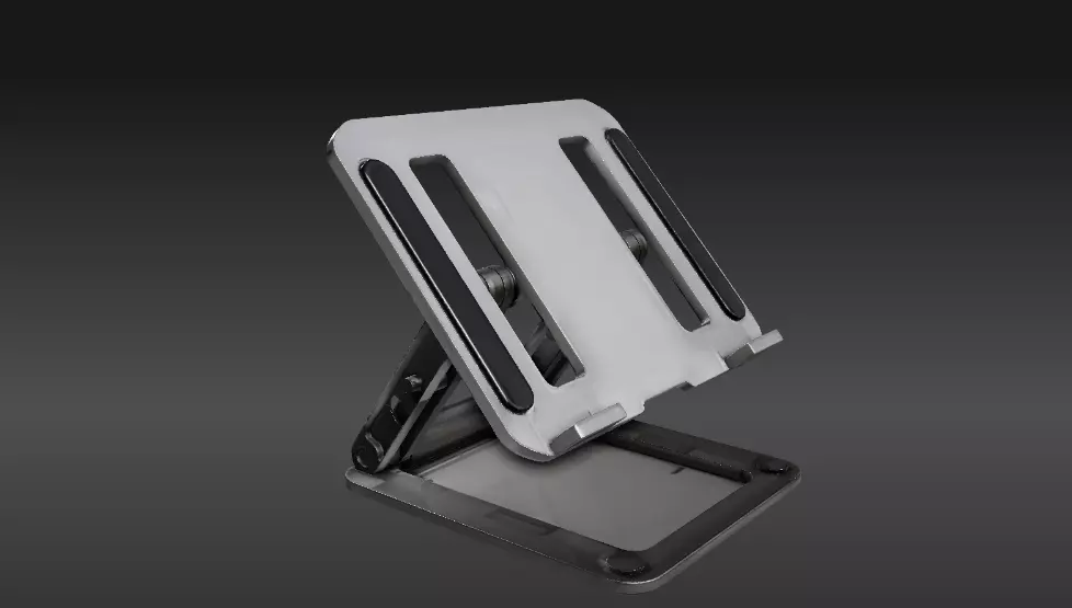 Premium Modern Laptop Stand 3D Model Minimalist Print-Ready 3D print model_5