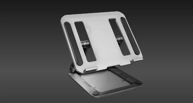 Premium Modern Laptop Stand 3D Model Minimalist Print-Ready 3D print model_2