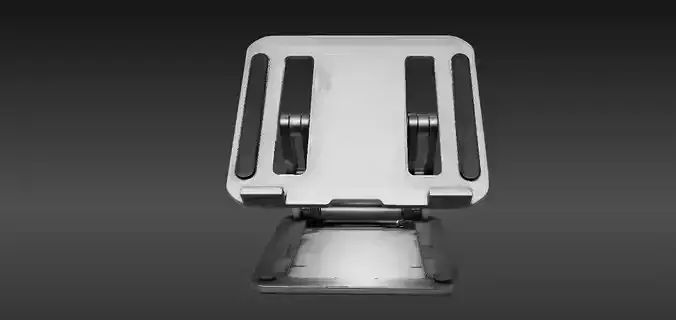 Premium Modern Laptop Stand 3D Model  Minimalist Print-Ready