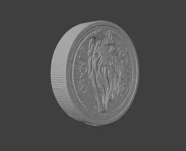 Coin 3D Model for 3D Printing