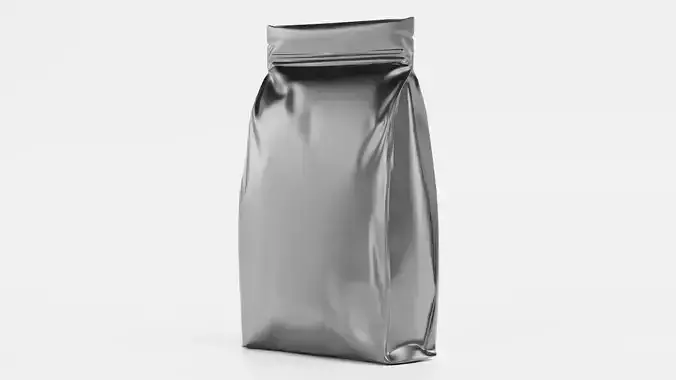 Resealable Spout Pouch Container V8 - Product Packaging Low-poly 3D model 6
