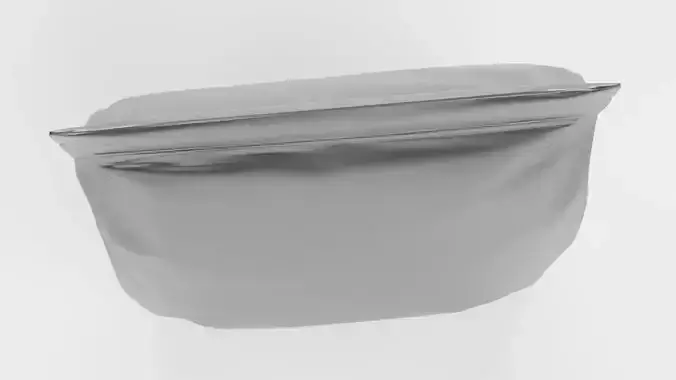 Resealable Spout Pouch Container V8 - Product Packaging Low-poly 3D model 3