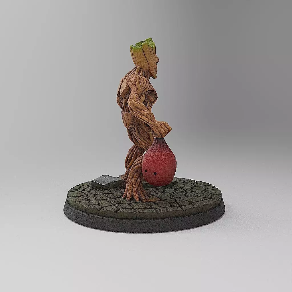 Halloween Groot 3D print model_4