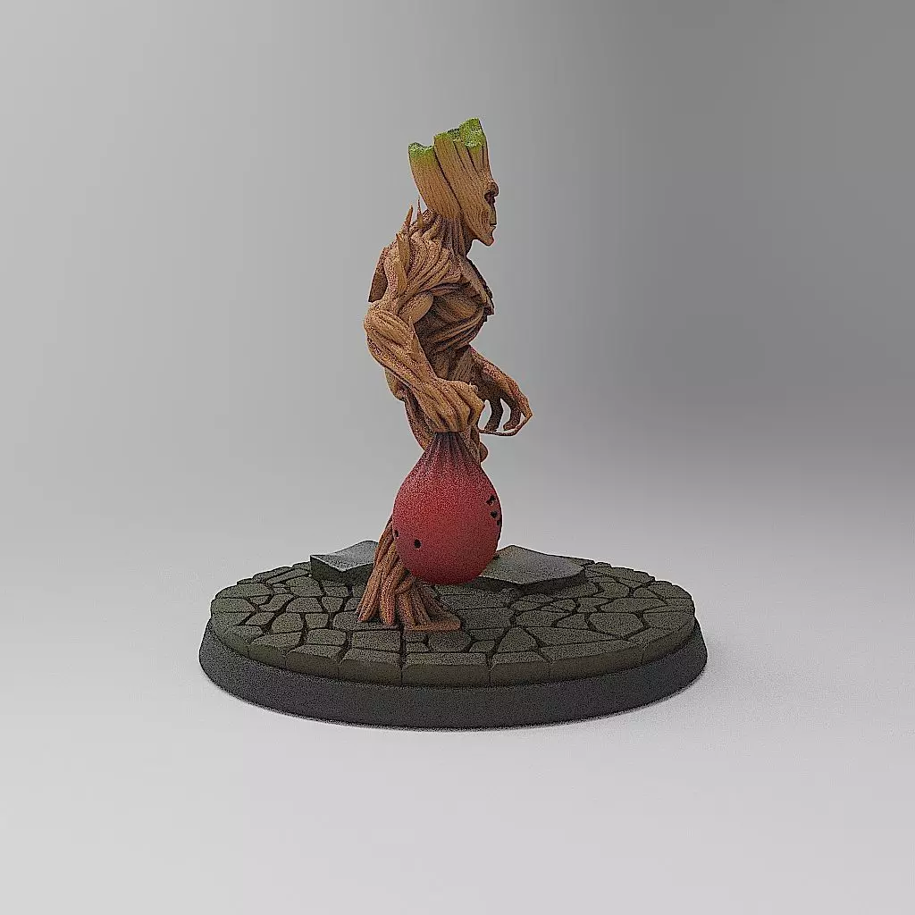 Halloween Groot 3D print model_5