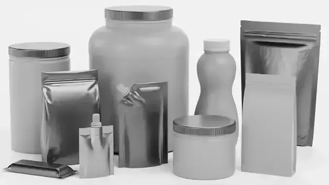 10 Sport Nutrition Containers - Product Packaging Collection