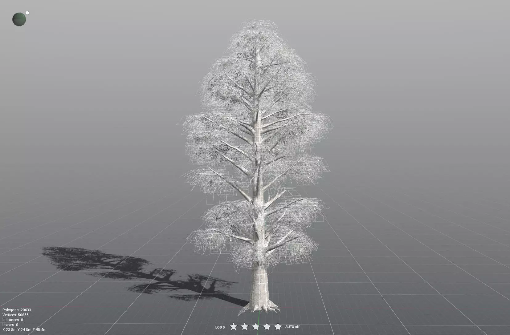 EVERYPlant Kauri Pine LowPoly Low-poly 3D model_32