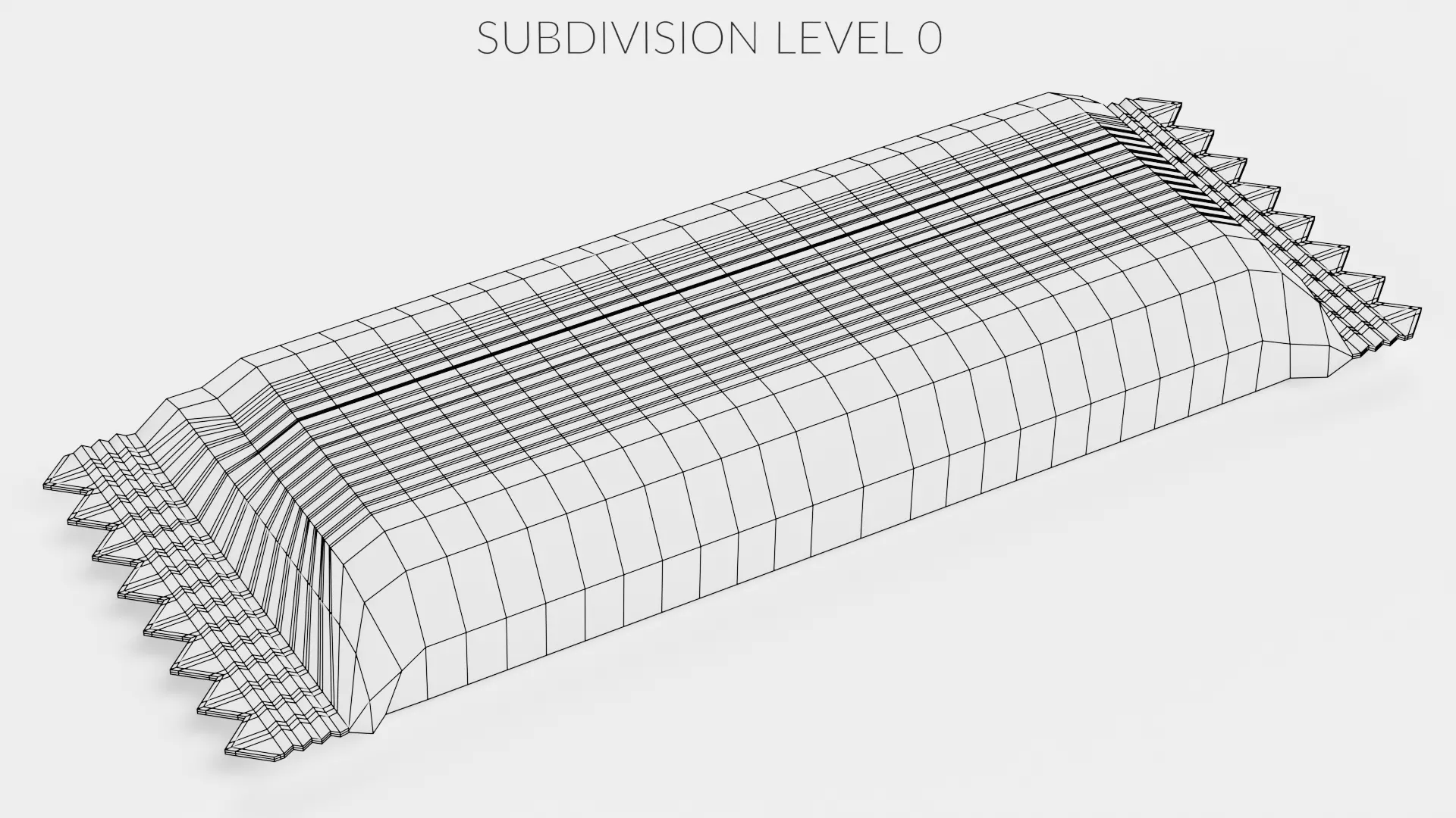 Energy Bar - Product Concept Packaging Low-poly 3D model_10