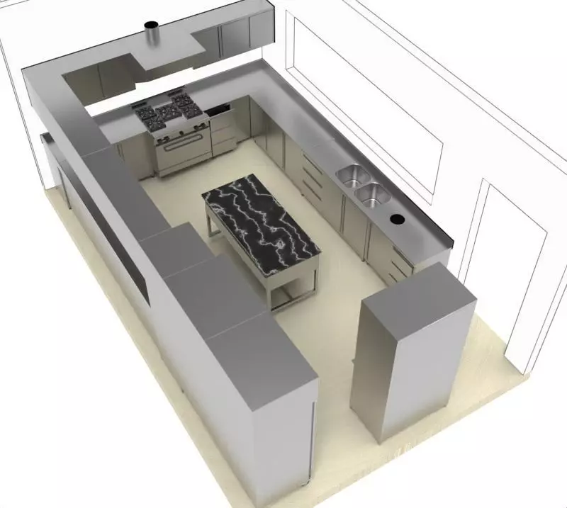 KITCHEN 66 3D model_6