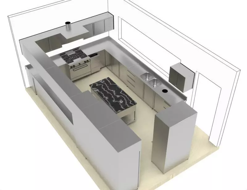 KITCHEN 66 3D model_7