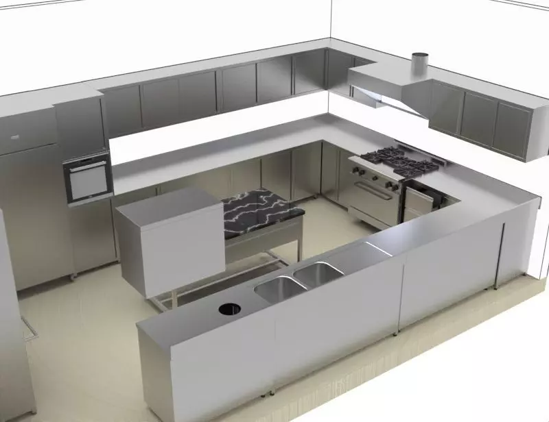 KITCHEN 66 3D model_10
