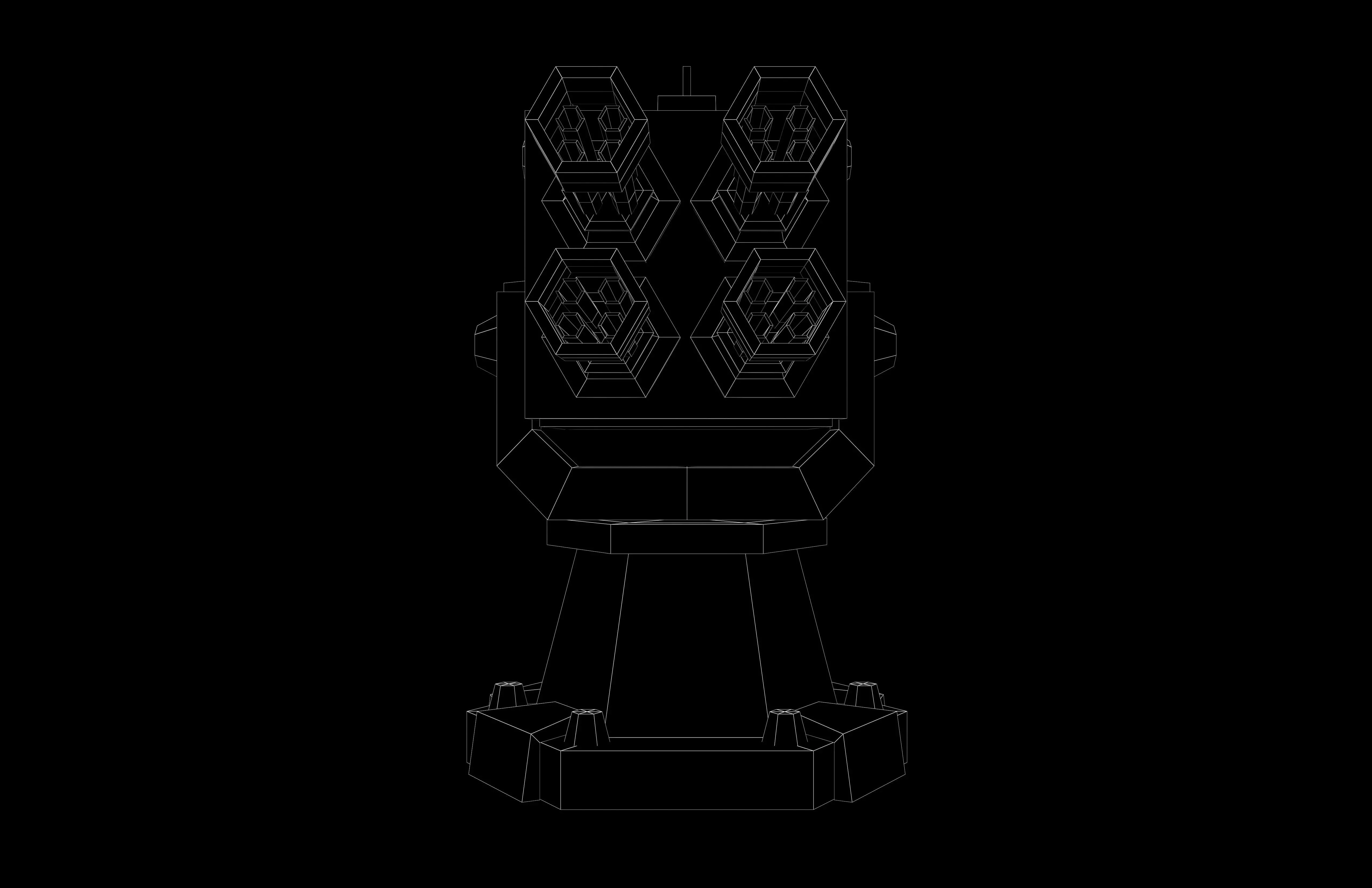Tower Defence Mechanical v4 003 Low-poly 3D model_5