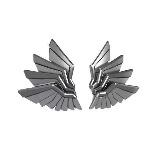 Low Poly Wings v11 008