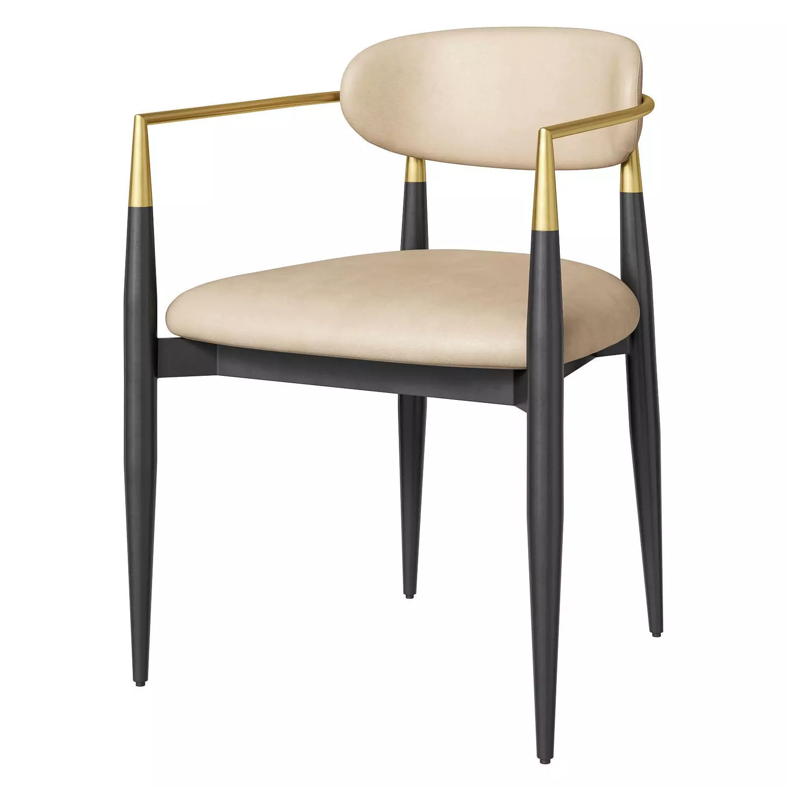 Koala Living dining chair Amy 3D model_0