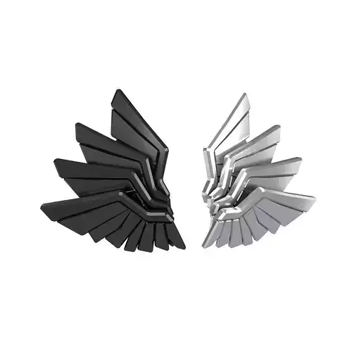 Low Poly Wings v11 009