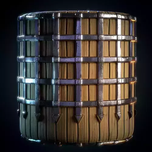 Castle Gate Stylized - Vol 01 - SBsar - Maps