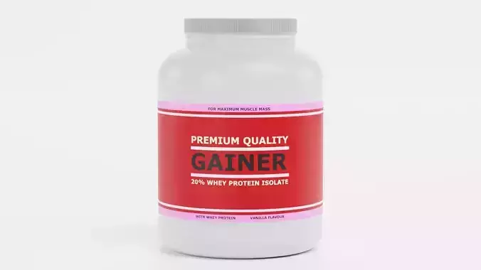Gainer - Product Concept Packaging