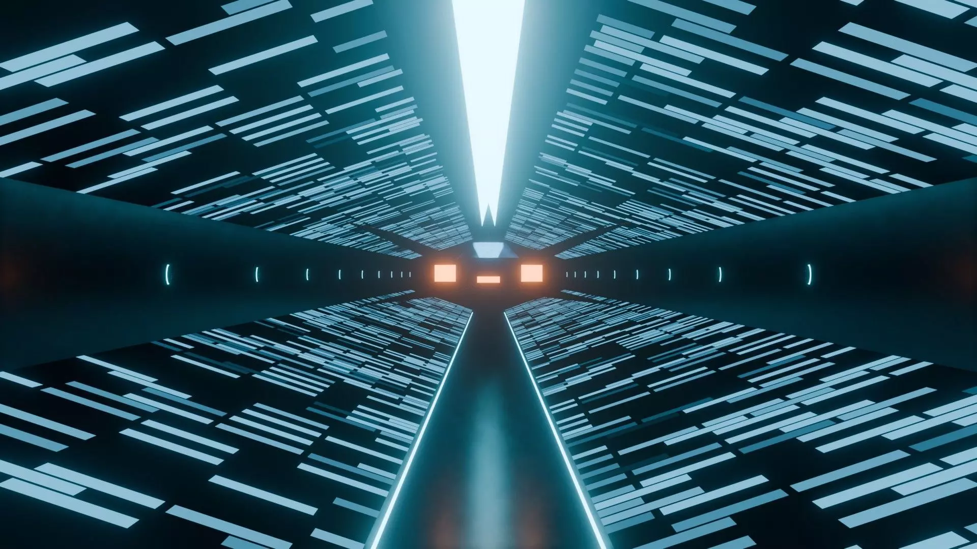 Sci-Fi Tunnel Animation 3D model_11