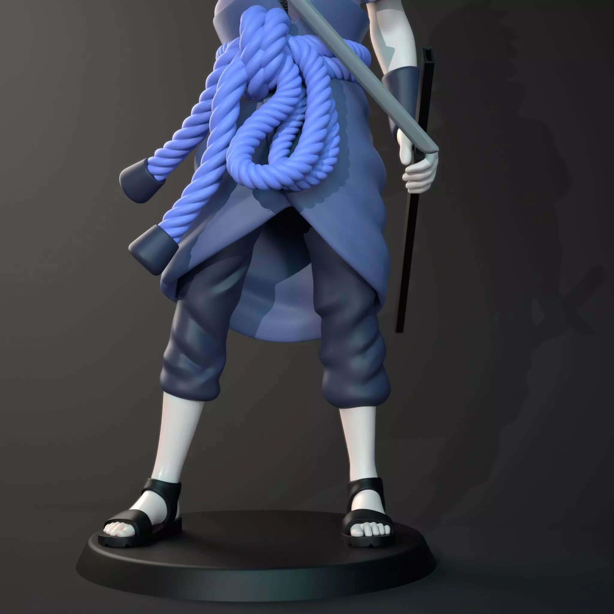 SASUKE Uchiha 3D Model 3D print model_5