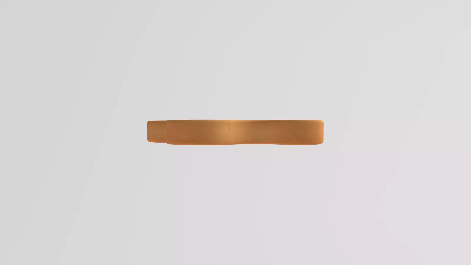 Stylized Low-Poly Paw Shaped Cookie Low-poly 3D model_7