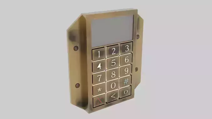 Wall-Mounted Security Pad