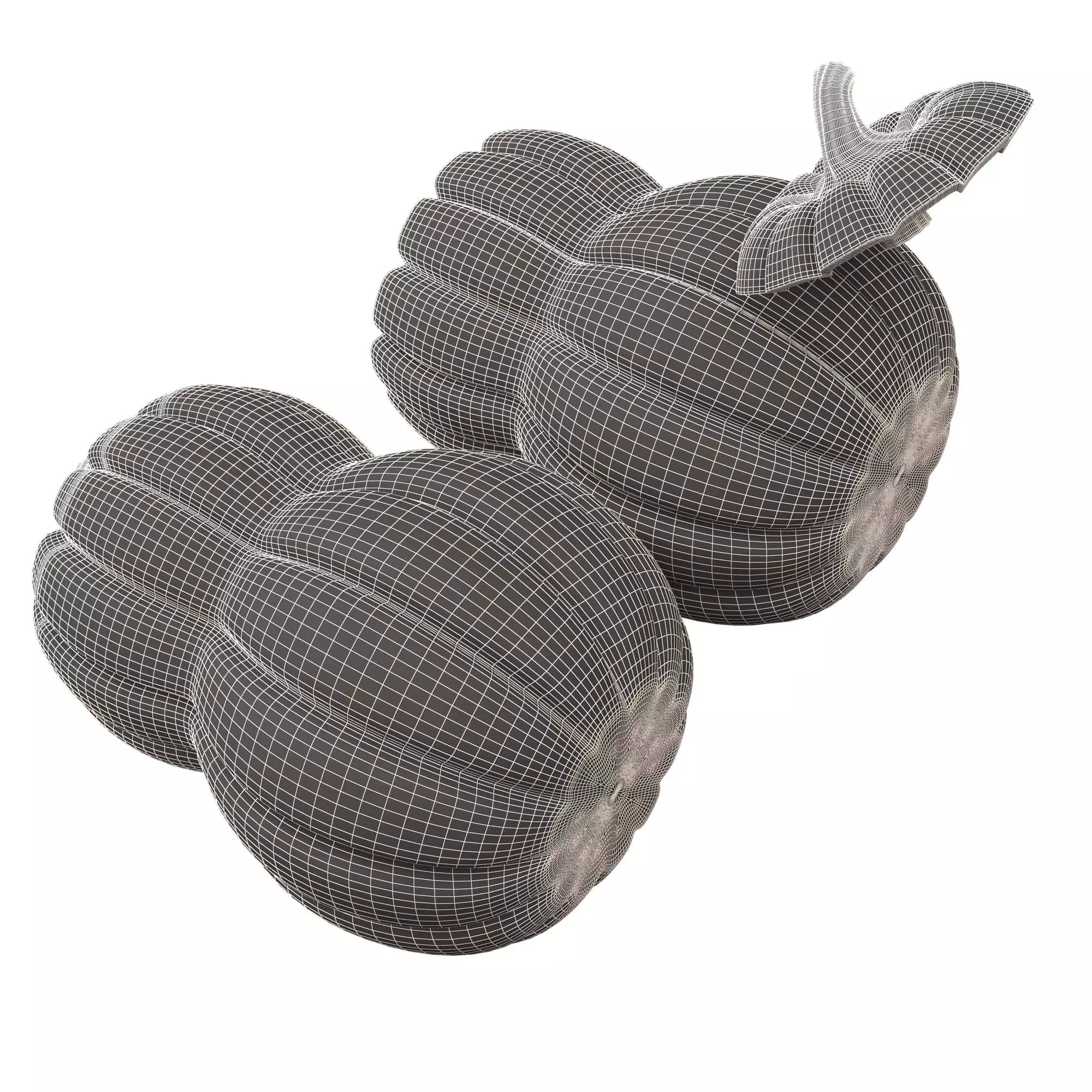 Pumpkin Candy Container 3D print model_11