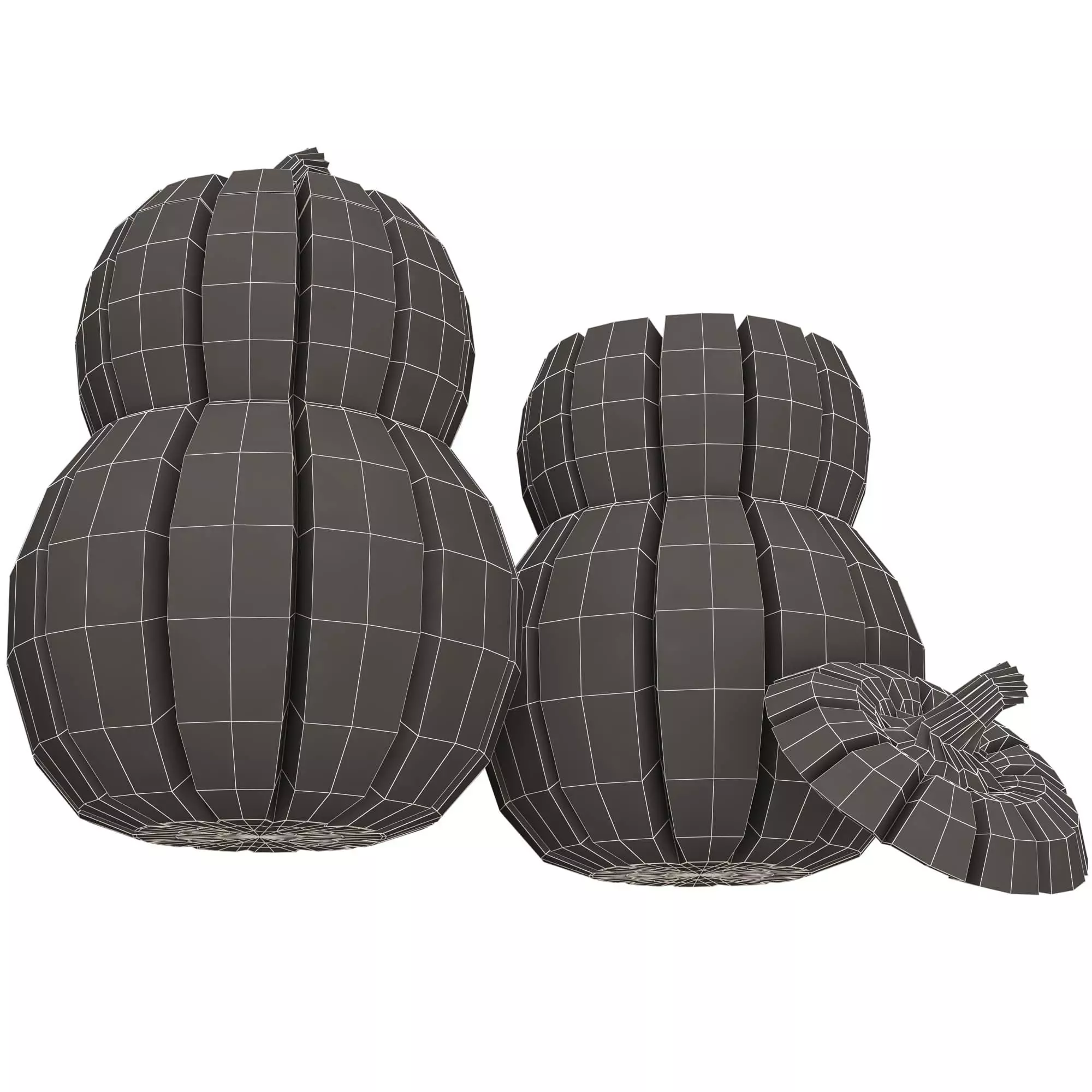 Pumpkin Candy Container 3D print model_15