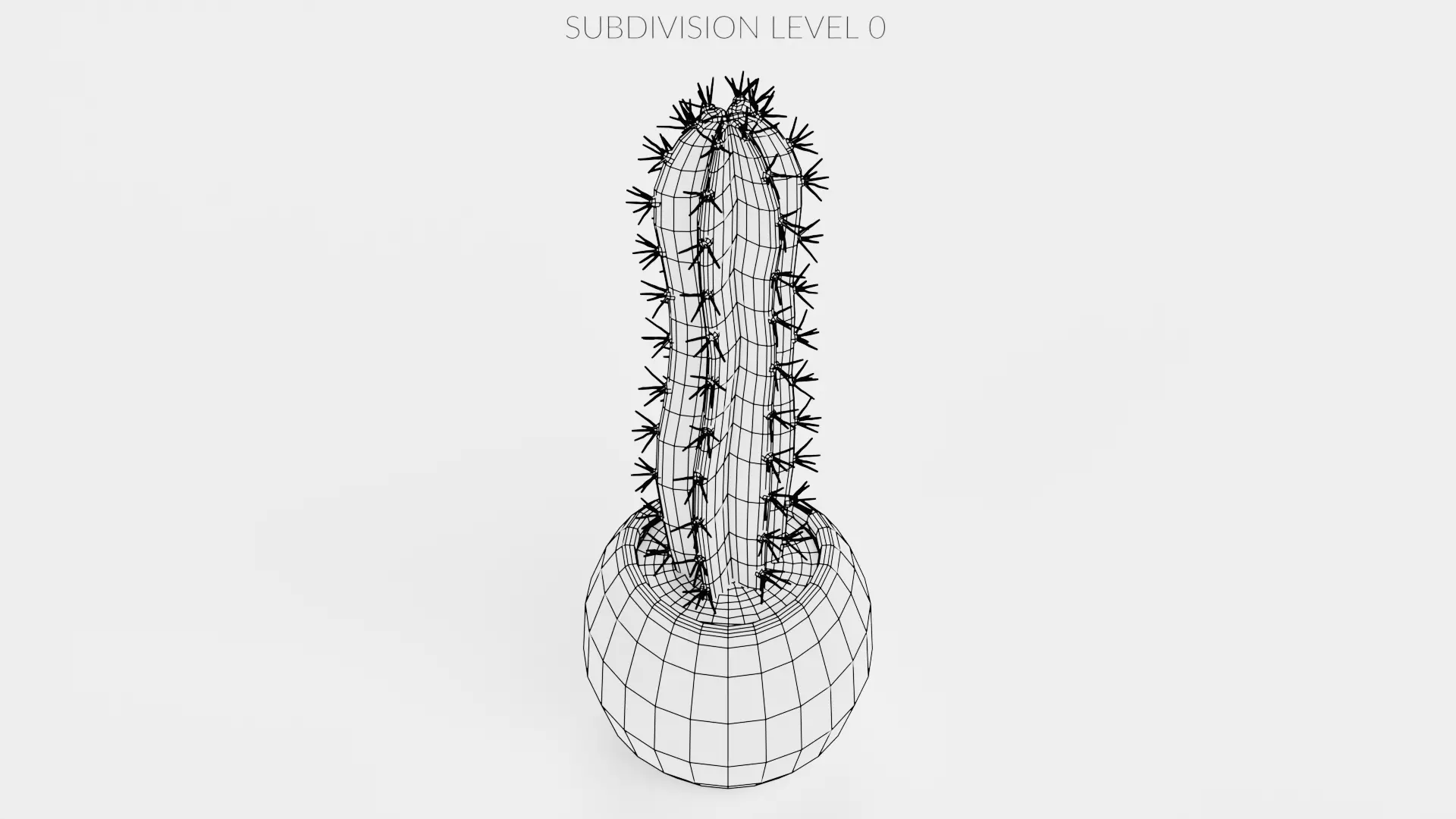 8 Plants in Pots - Indoor Greenery Collection Low-poly 3D model_50