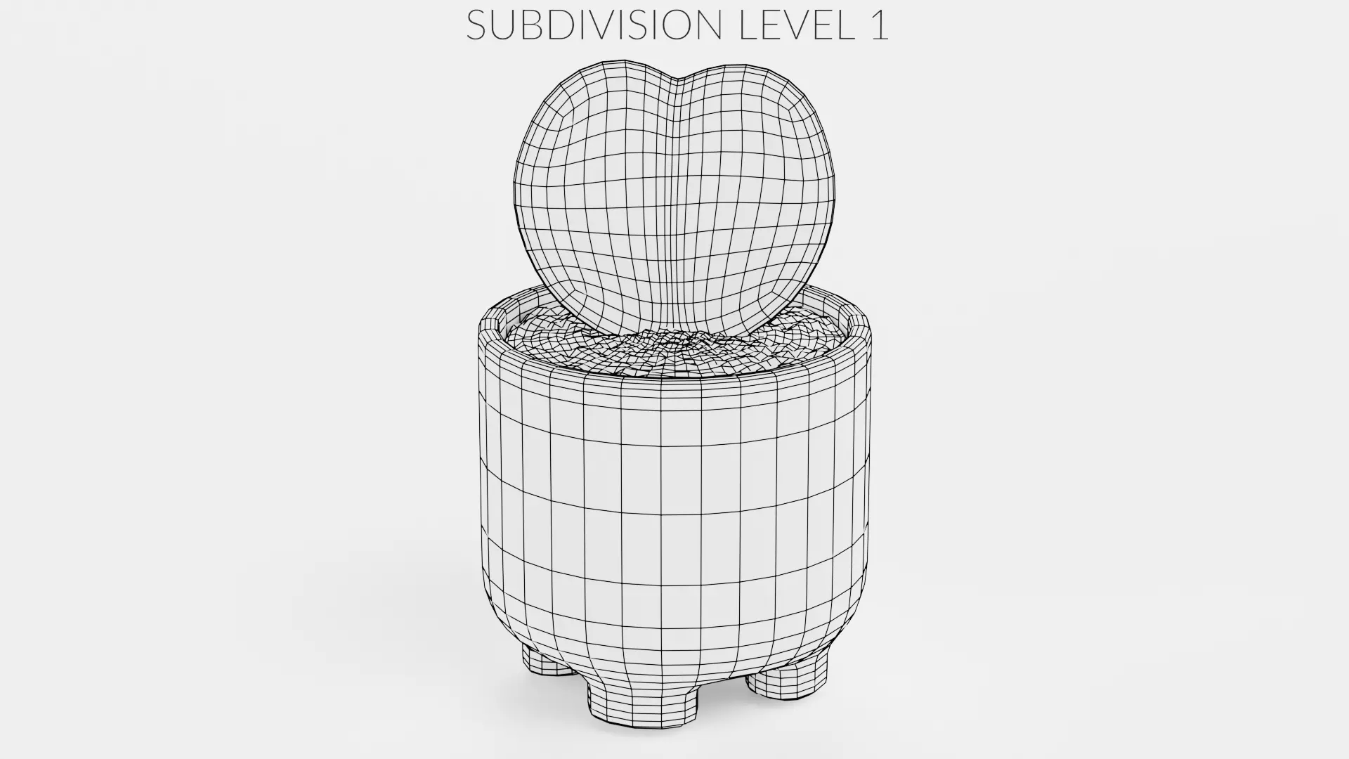 8 Plants in Pots - Indoor Greenery Collection Low-poly 3D model_39