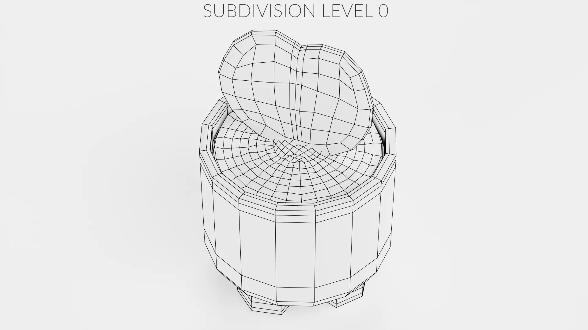 8 Plants in Pots - Indoor Greenery Collection Low-poly 3D model_40