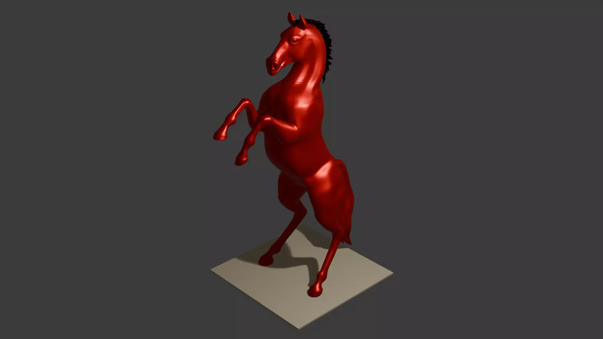 Pferd 3D model_0