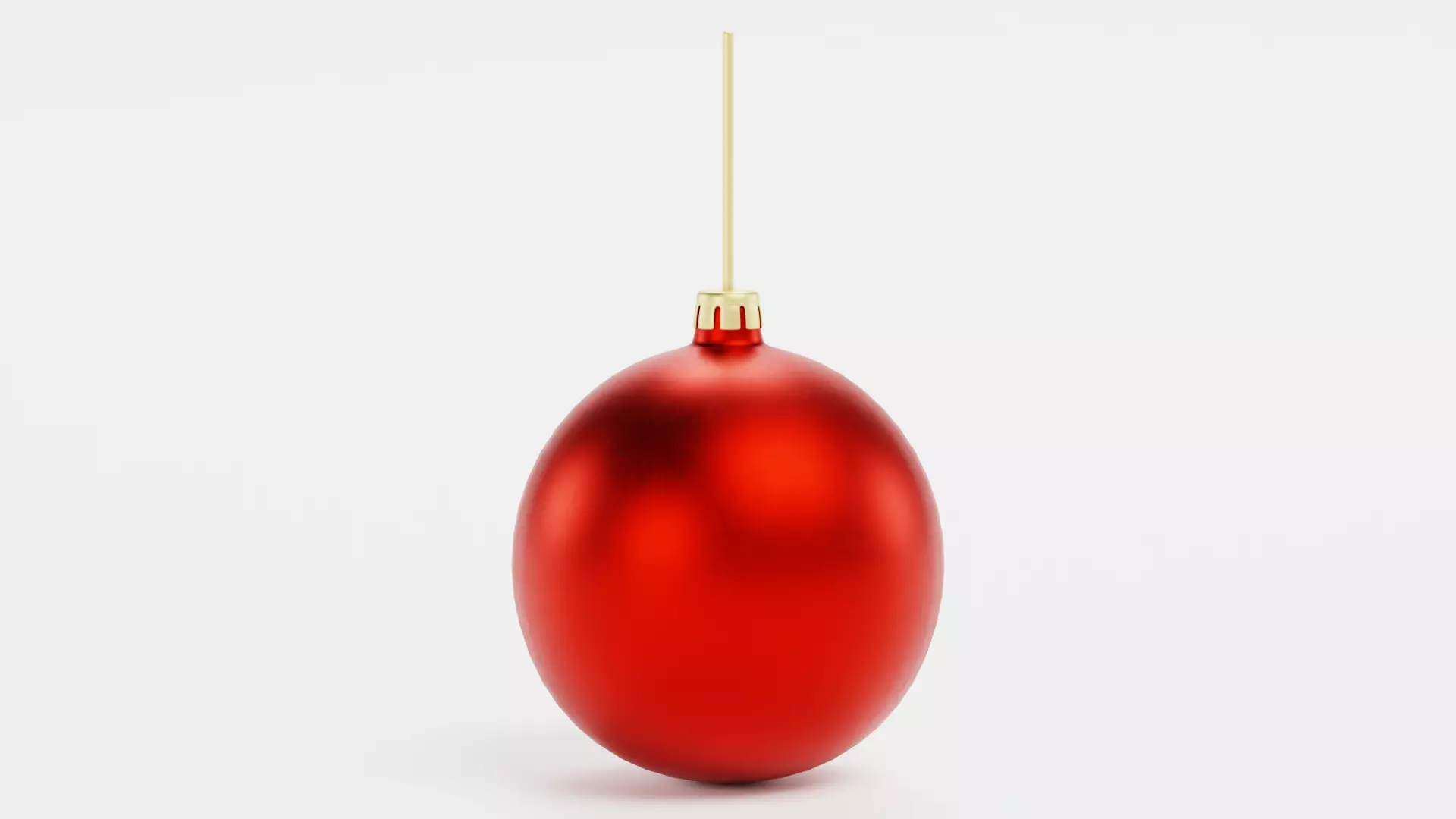 Christmas Ball Ornament V1 Low-poly 3D model_0