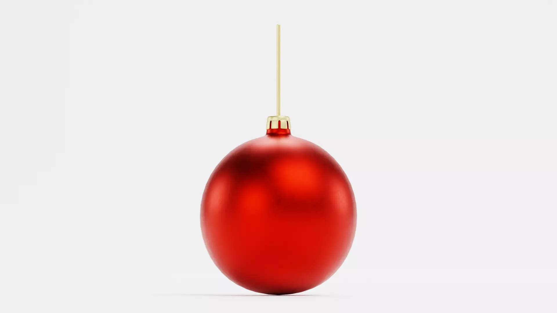 Christmas Ball Ornament V1 Low-poly 3D model_1