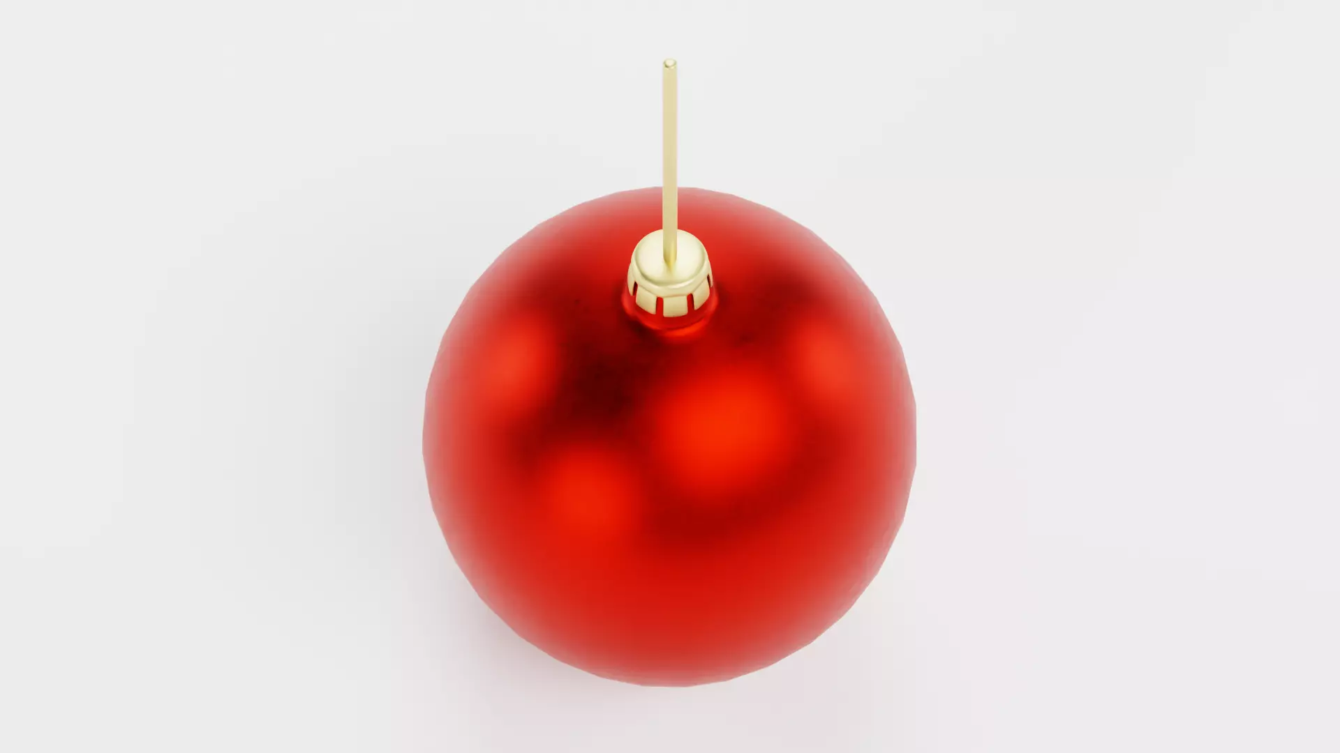 Christmas Ball Ornament V1 Low-poly 3D model_4
