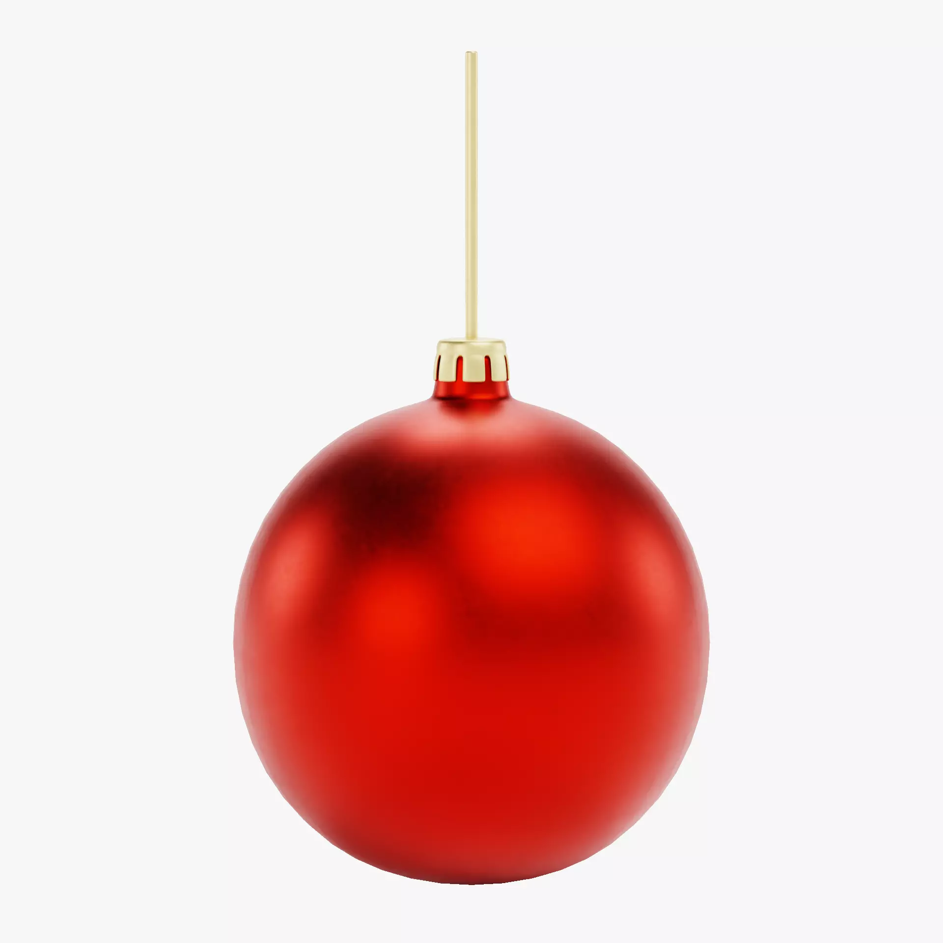 Christmas Ball Ornament V1 Low-poly 3D model_11