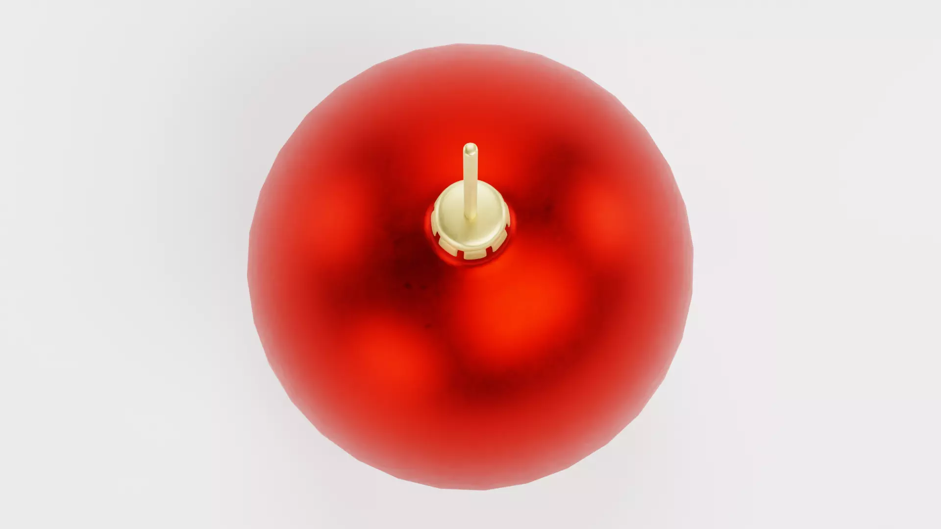 Christmas Ball Ornament V1 Low-poly 3D model_5