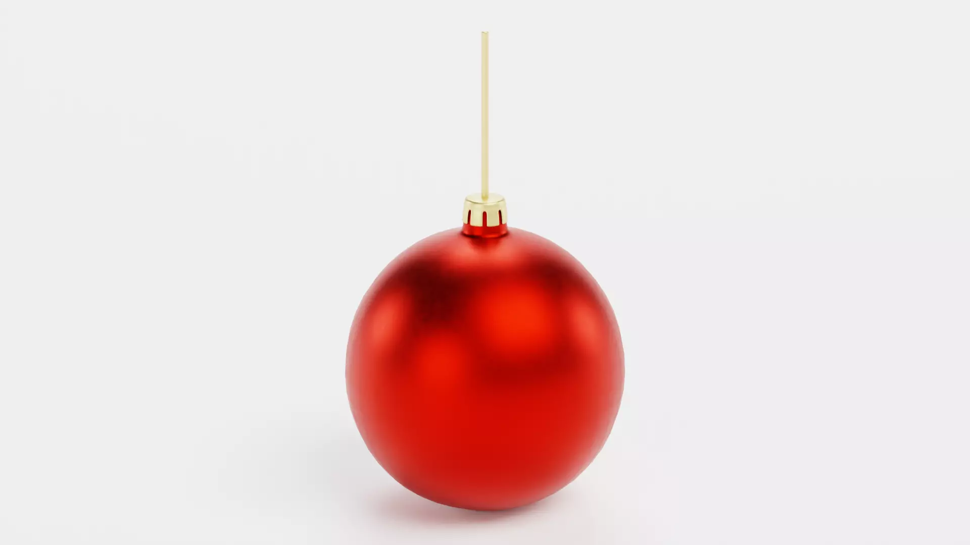 Christmas Ball Ornament V1 Low-poly 3D model_2