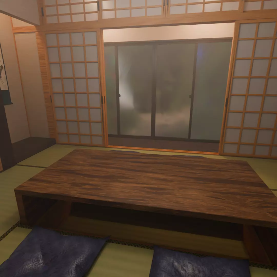 Japanese Serenity Room 3D model_5