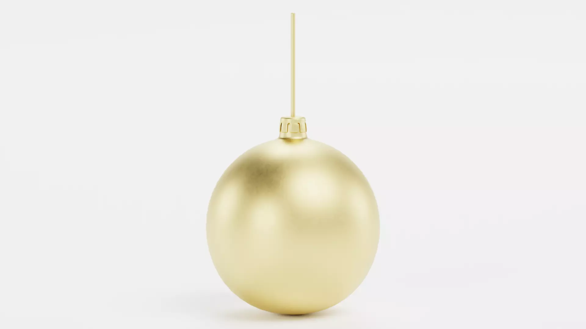 Christmas Ball Ornament V4 Low-poly 3D model