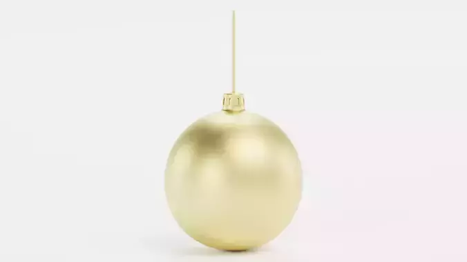 Christmas Ball Ornament V4