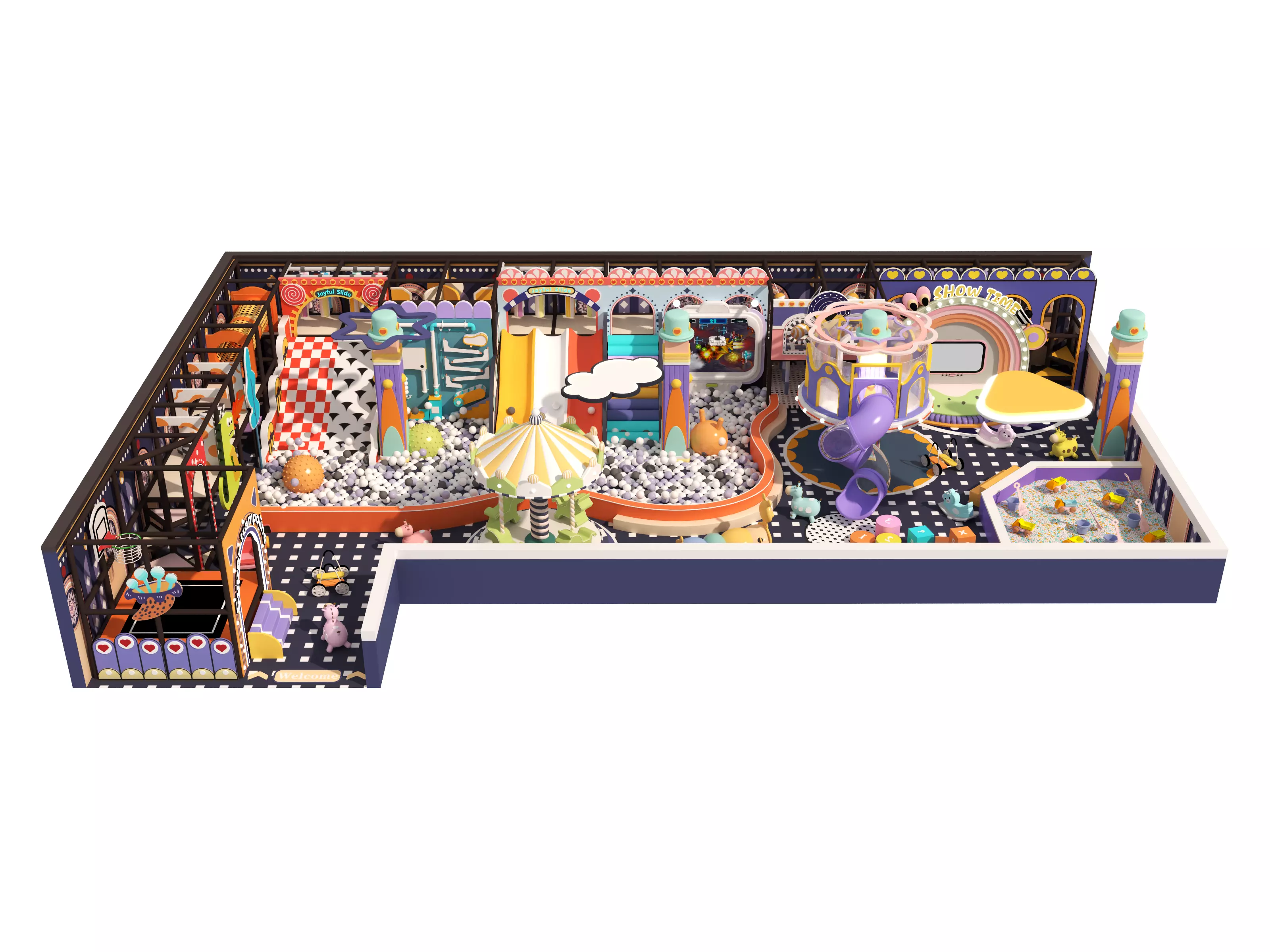 Children playground 3D model_3