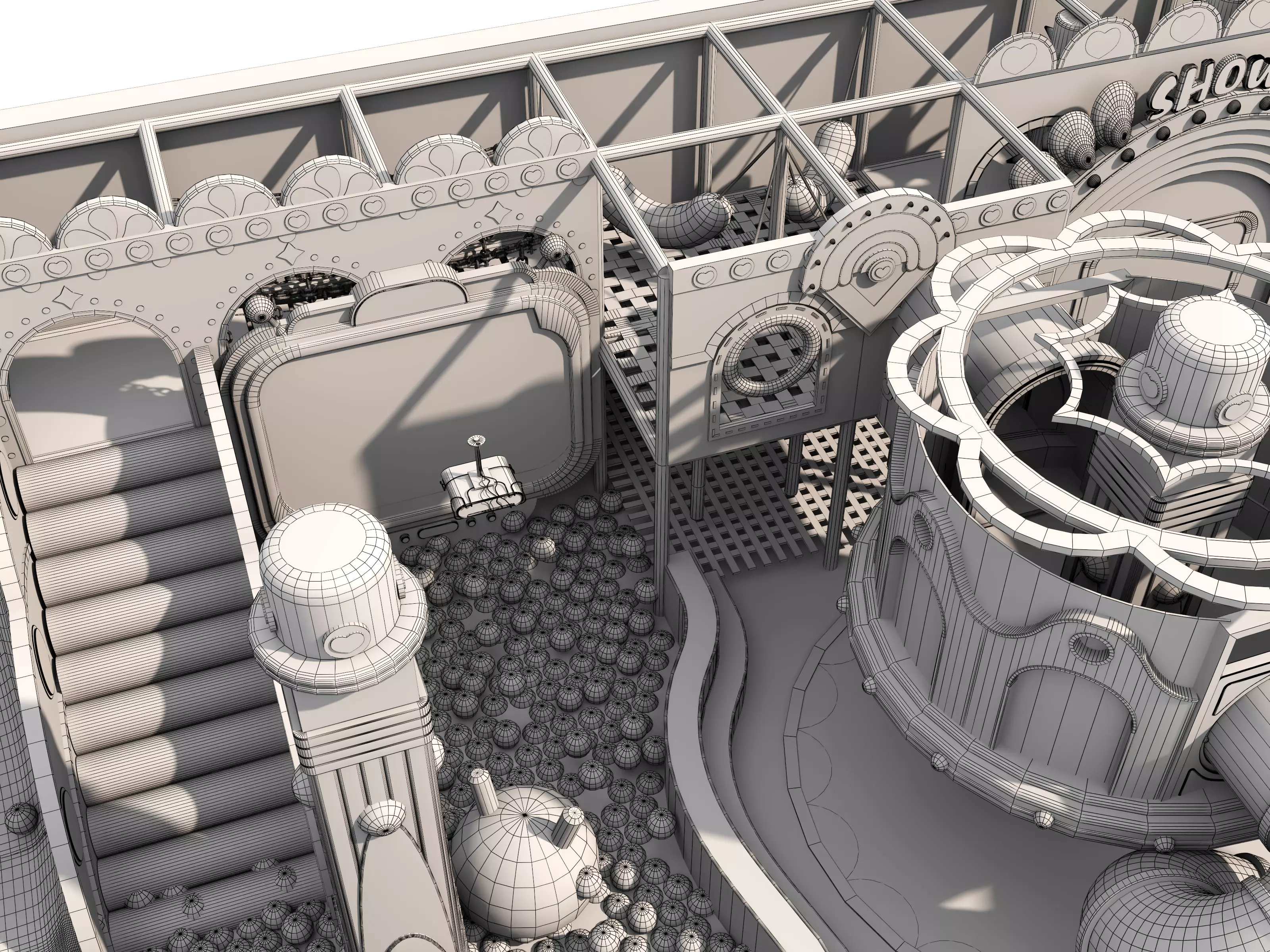 Children playground 3D model_25