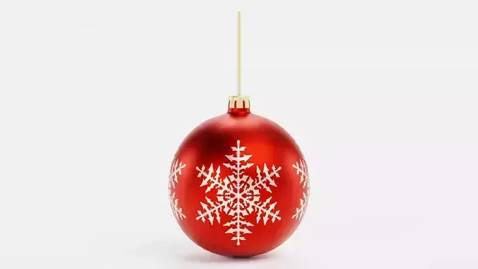 Christmas Ball Ornament V6