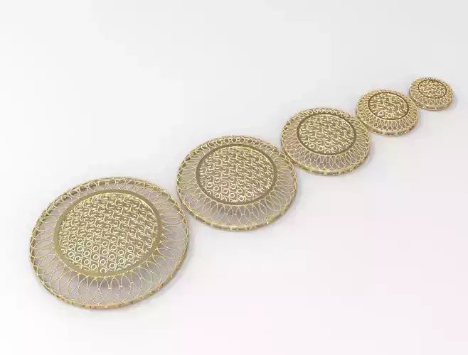 Fusion Quwaiti Pendant Set 02