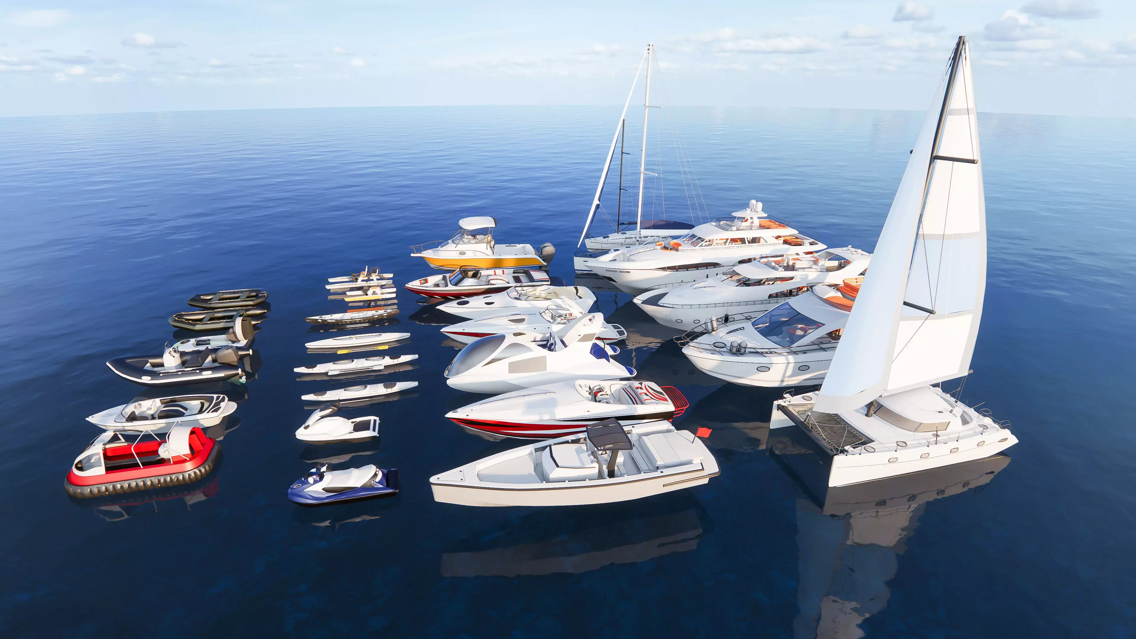 Yacht boat cruise collecttion 1 3D model_13