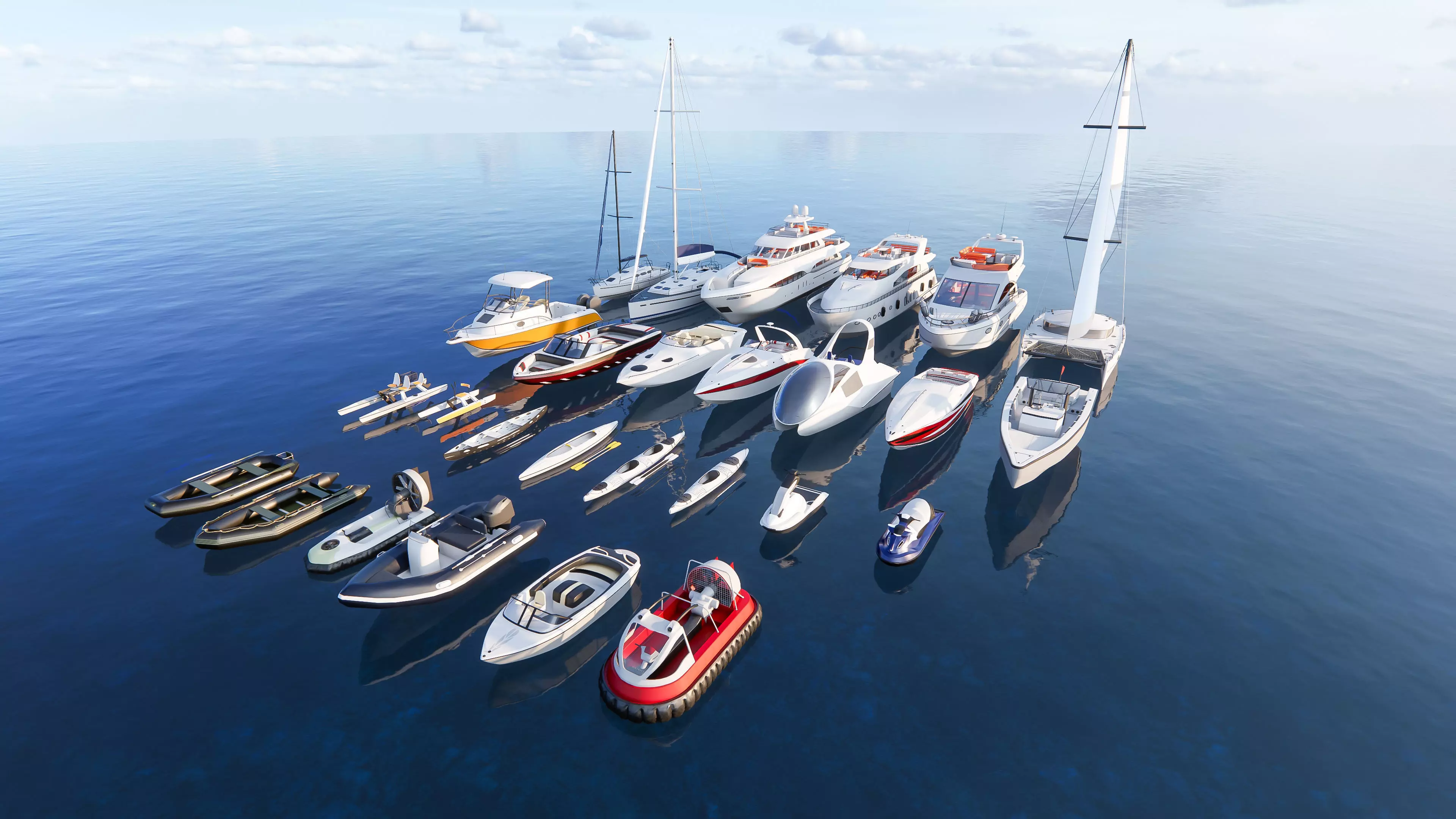 Yacht boat cruise collecttion 1 3D model_14