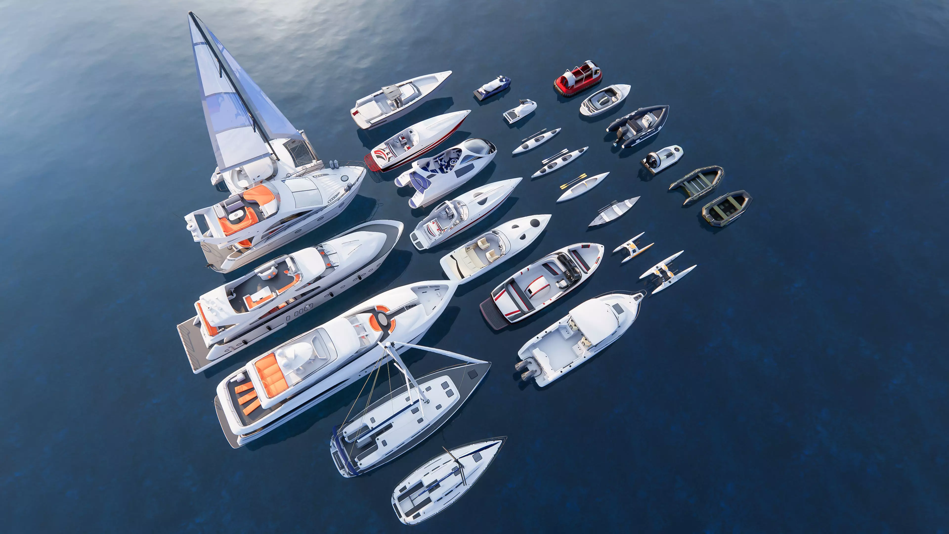 Yacht boat cruise collecttion 1 3D model_2