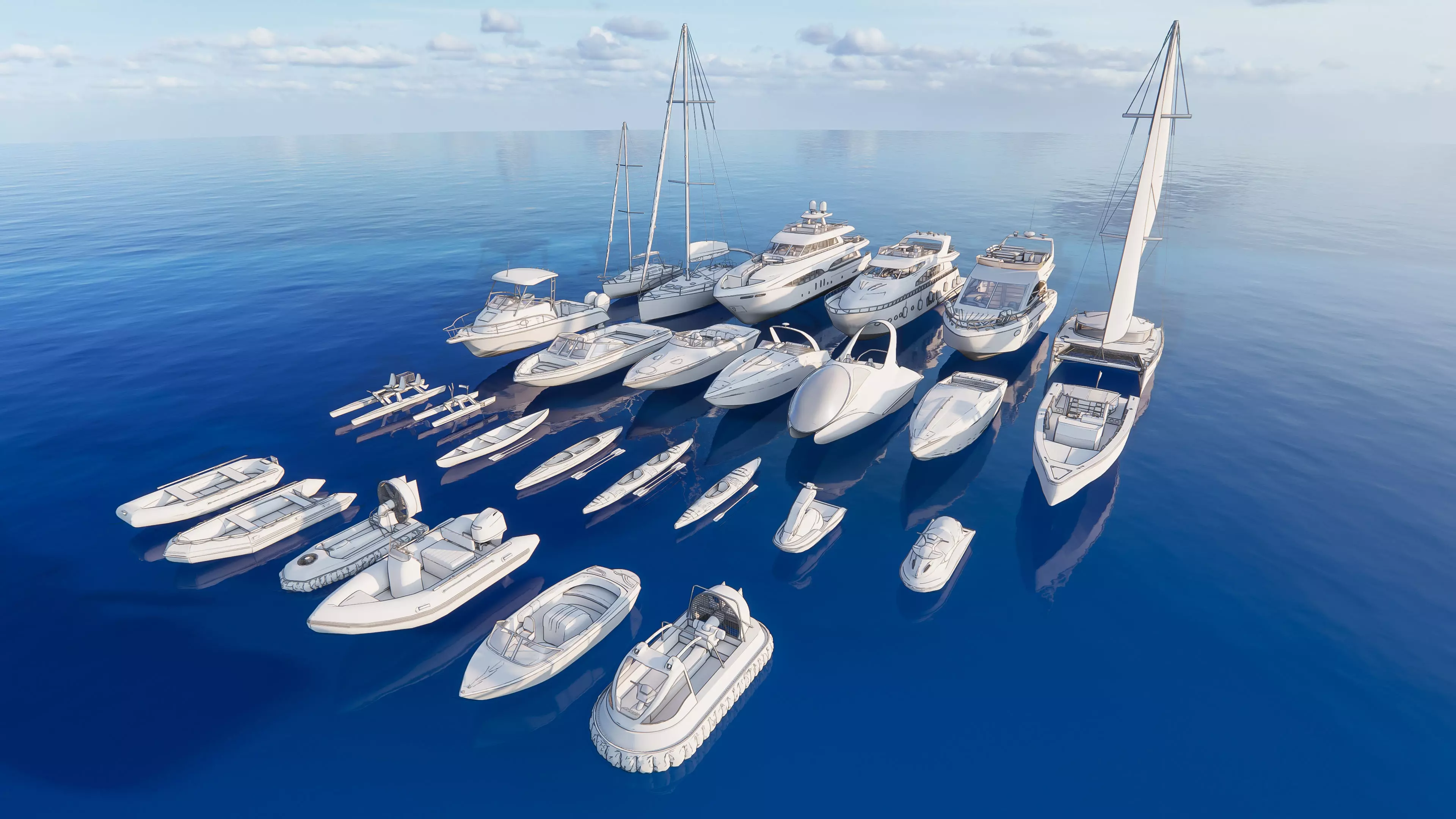 Yacht boat cruise collecttion 1 3D model_20