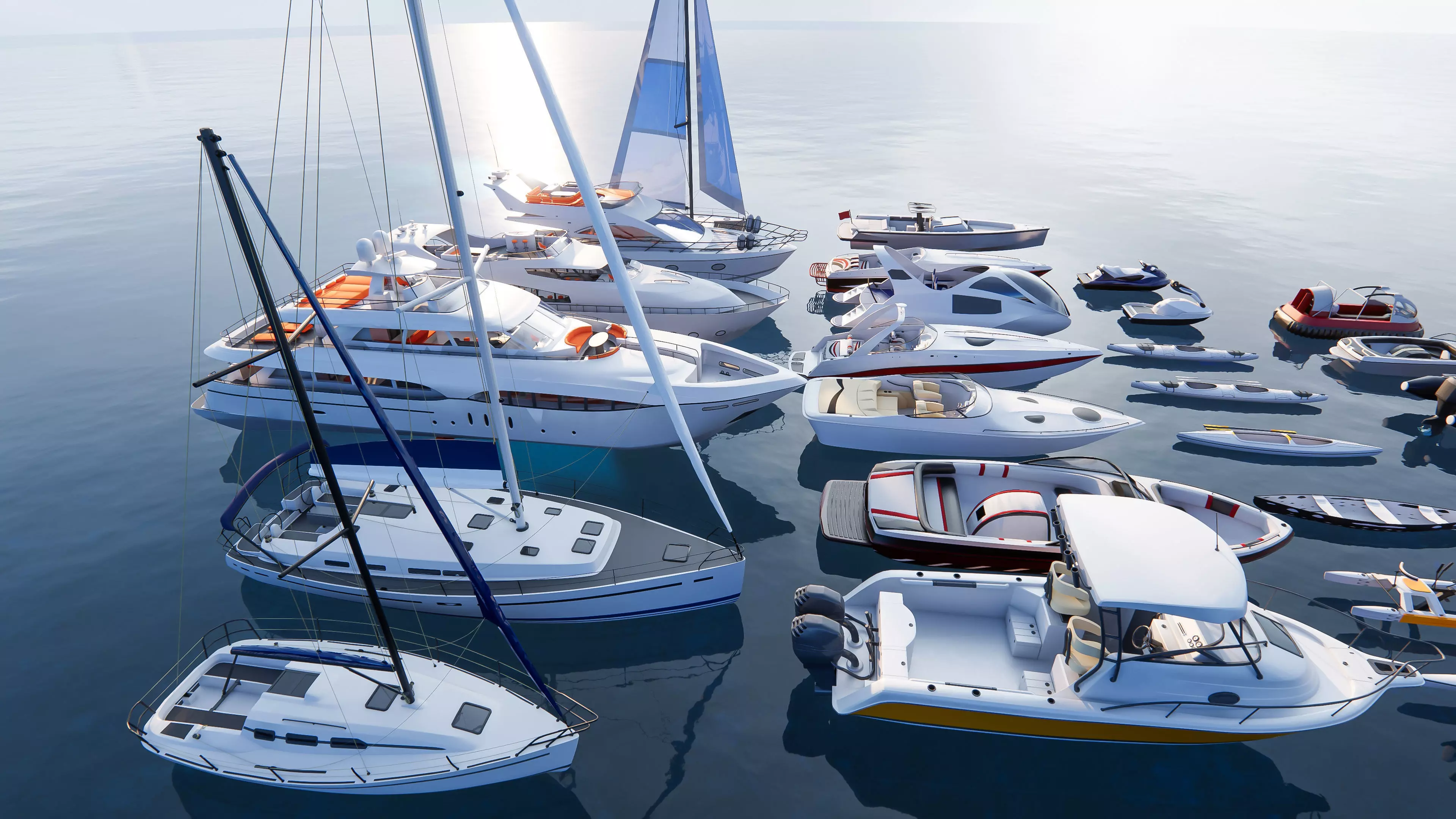 Yacht boat cruise collecttion 1 3D model_8