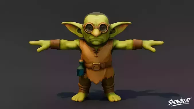 Alchemist Goblin 2 T-Pose