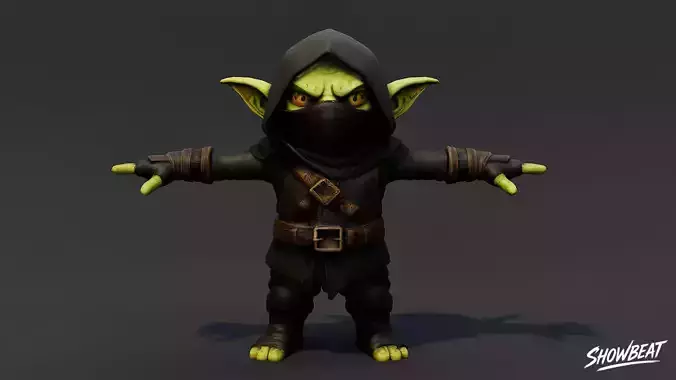 Assassin Goblin T-Pose